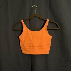 Nike Vibrant Orange Crop Top
